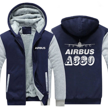 AIRBUS A380 DESIGNED ZIPPER SWEATERS THE AV8R